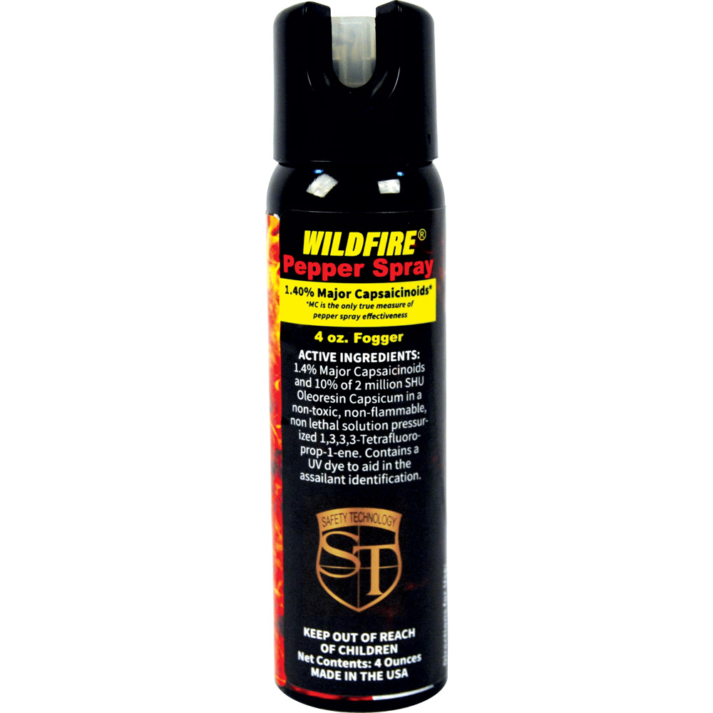 WildFire 1.4% MC 4 oz pepper spray fogger view 4